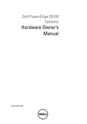 Dell PowerEdge C6105 Hardware Owner's Manual