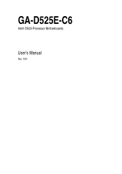 Gigabyte MNIC8CI Manual