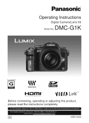 Panasonic DMC-G1A Digital Still Camera