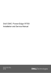 Dell PowerEdge R750 EMC Installation and Service Manual