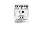 Frigidaire FFTH1022Q2 Energy Guide