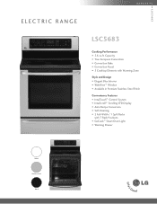 LG LSC5683WS Brochure