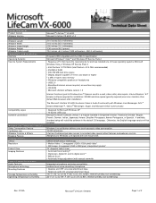 Microsoft VX6000 Brochure
