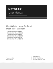 Netgear RBK863S User manual