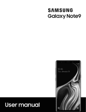Samsung Galaxy Note9 128GB US Cellular User Manual