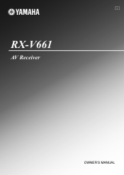Yamaha RX V661 MCXSP10 Manual