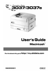 Oki ES3037e User's Guide, Mac, for ES 3037/3037e