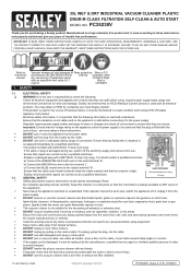 Sealey PC35230V Instruction Manual