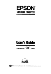 Epson ActionNote 910C User Manual