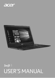 Acer Swift SF114-31 User Manual W10