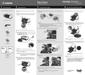 Canon PIXMA iP6220D iP6220D Easy Setup Instructions