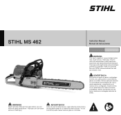 Stihl MS 462 Instruction Manual