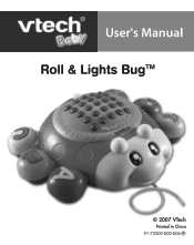 Vtech Roll & Lights Bug User Manual
