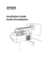 Epson 1430Wi Installation Guide - Ultra-Short Throw Wall Mount (ELPMB43)
