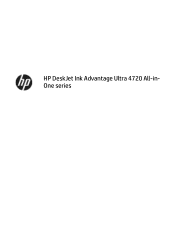 HP DeskJet Ink Advantage Ultra 4720 User Guide
