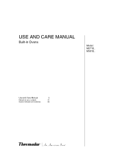 Thermador M301ES User Manual