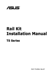 Asus TS300-E9-PS4 TS Series Rail Kit Installation Manual