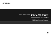 Yamaha V2.5 RIVAGE PM series V2.5 Supplemental Manual EN