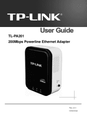 TP-Link TL-PA201 User Guide
