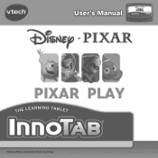 Vtech InnoTab Software - Pixar Play User Manual