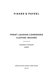 Fisher and Paykel WH2424P2 User Guide