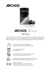 Archos 501441 Brochure