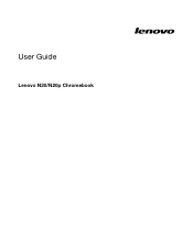 Lenovo N20 Chromebook User Guide - Lenovo N20, N20p Chromebook