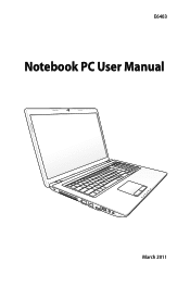 Asus K93SV User's Manual for English Edition