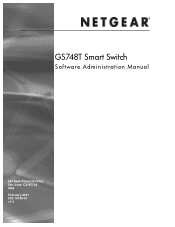 Netgear GS748Tv4 GS748Tv4 Software Administration Manual