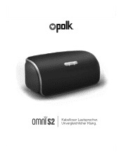 Polk Audio S2 Omni S2 Owner's Manual - German