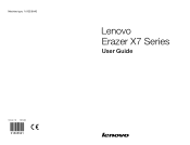 Lenovo Erazer X700 Lenovo Erazer X7 Series User Guide