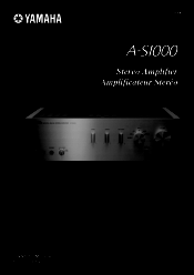 Yamaha AS1000 Owner's Manual