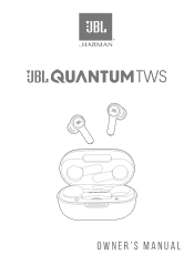 JBL Quantum TWS Owners Manual English