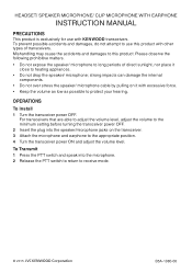 Kenwood EMC-13 User Manual