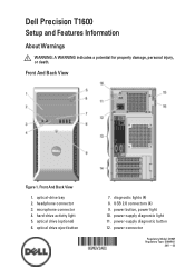 Dell Precision T1600 User Manual