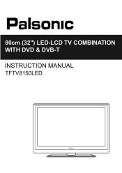 Palsonic TFTV8150LED Owners Manual