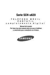 Samsung SCH-U620 User Manual (user Manual) (ver.f14) (Spanish)
