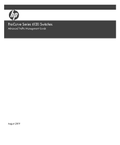 HP 6120XG HP ProCurve Series 6120 Blade Switches Advanced Traffic Management Guide