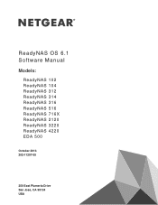 Netgear RN31663E Software Manual