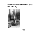 Nokia Digital Pen SU-1B User Guide