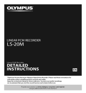 Olympus V409110BU000 Instruction Manual