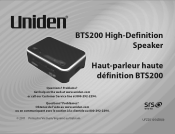 Uniden BTS200 French Owner's Manual