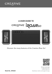 Creative iRoar Go User Manual