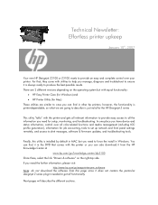 HP Z3100 HP Designjet Z3100 Printing Guide [HP Raster Driver] - Effortless printer upkeep [Mac OS X - Windows]