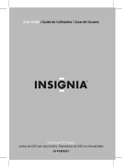 Insignia IS-PDDVD User Manual (English)