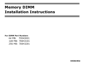 Oki C5400dn Memory DIMM Installation Instructions