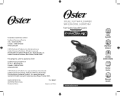 Oster DuraCeramic Infusion Series Belgian 4-Slice Waffle Maker User Guide