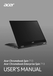 Acer Chromebook Spin 713 CP713-2W User Manual