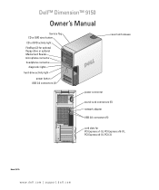 Dell Dimension 9150 Owner's Manual