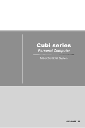 MSI Cubi User Guide